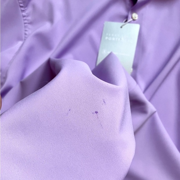 NWT Perry Ellis Slim Fit Non-Iron Tech Dress Shirt - Picture 6 of 6
